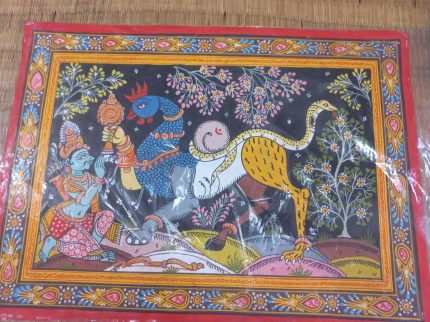 Pattachitra Canvas - Mahavishnu